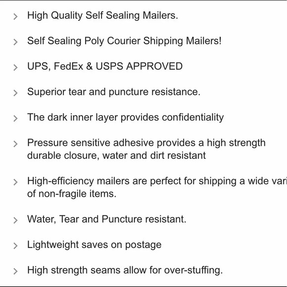 10 POLY MAILERS NEW FLOWERS FLORAL SIZE 10x13 - Picture 3 of 4